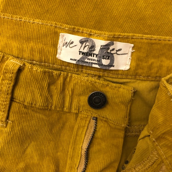 SOLD Free People high rise skinny pants - Picture 4 of 6